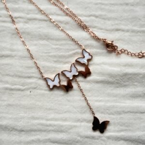 Rose Gold Butterfly Chain