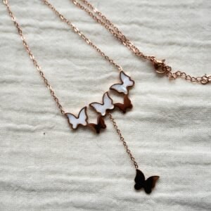 Rose Gold Butterfly Chain