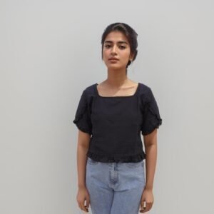 Black Crop Top