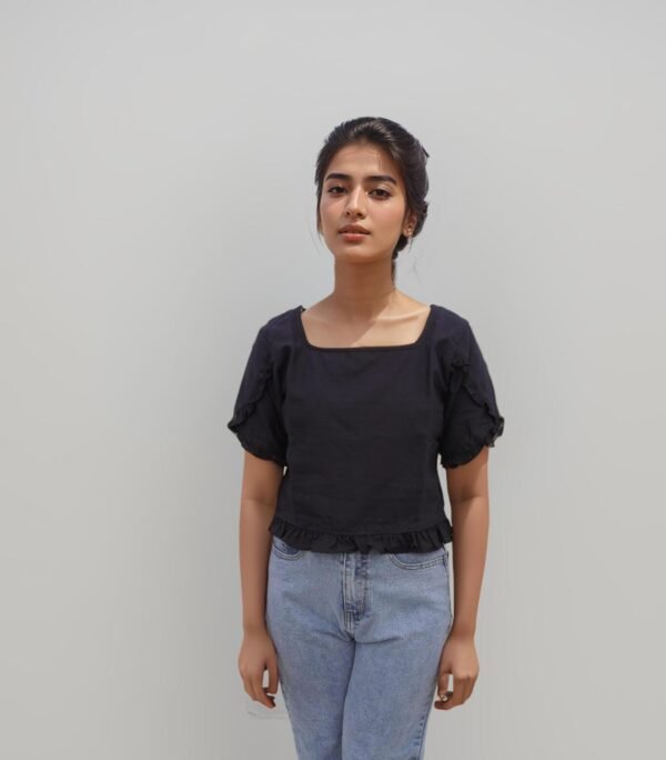 Black Crop Top
