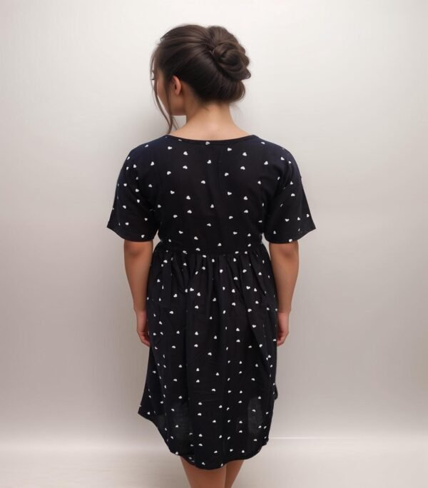 Black and White Butta Dress - Image 3
