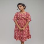 Pink Kantha Dress